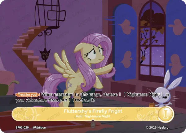 Fluttershy's Firefly Fright-Anti-Nightmare Night