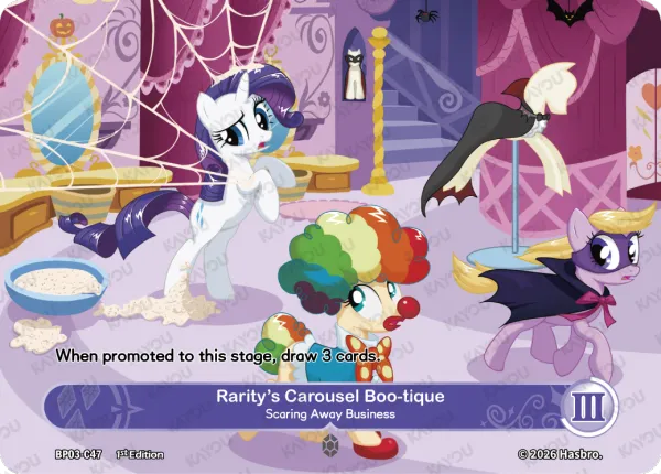 Rarity's Carousel Boo-tique -Scaring Away Business