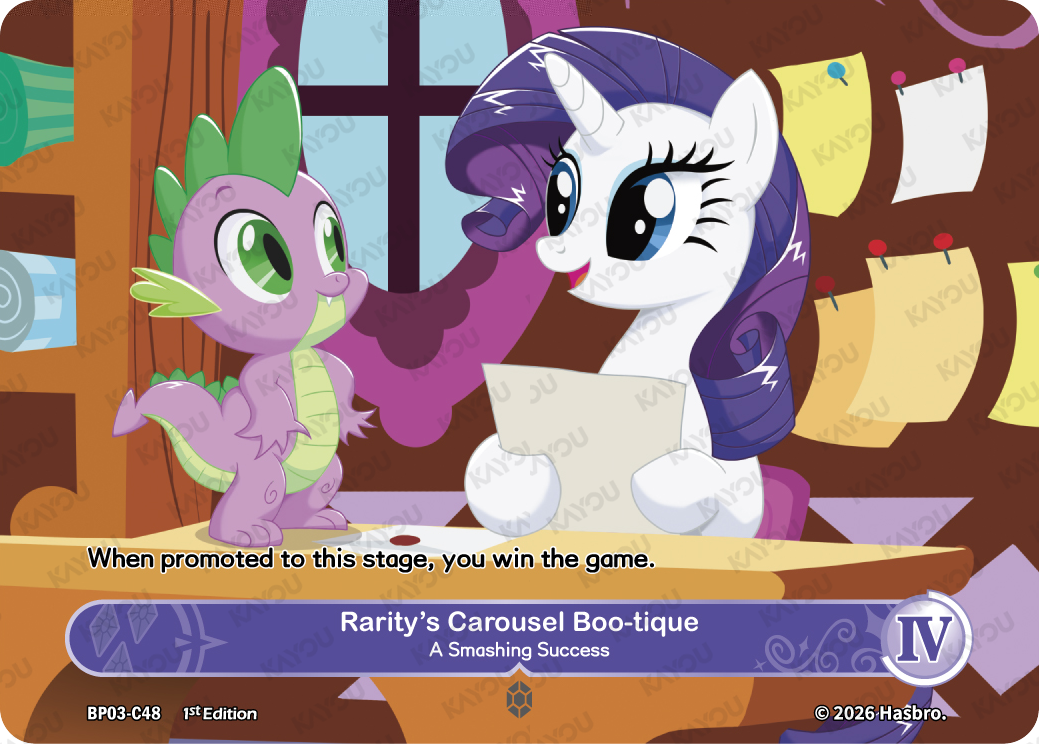Rarity's Carousel Boo-tique -A Smashing Success