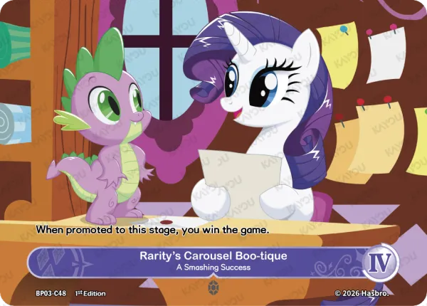Rarity's Carousel Boo-tique -A Smashing Success