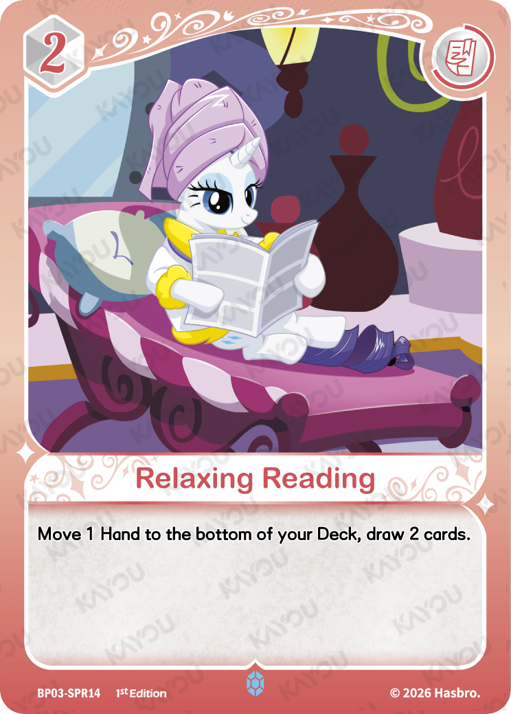 Relaxing Reading