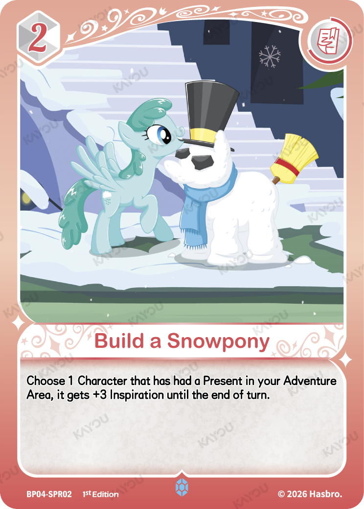 Build a Snowpony