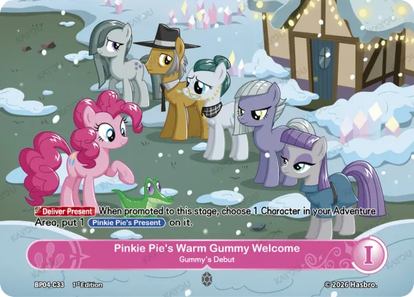 Pinkie Pie's Warm Gummy Welcome-Gummy's Debut