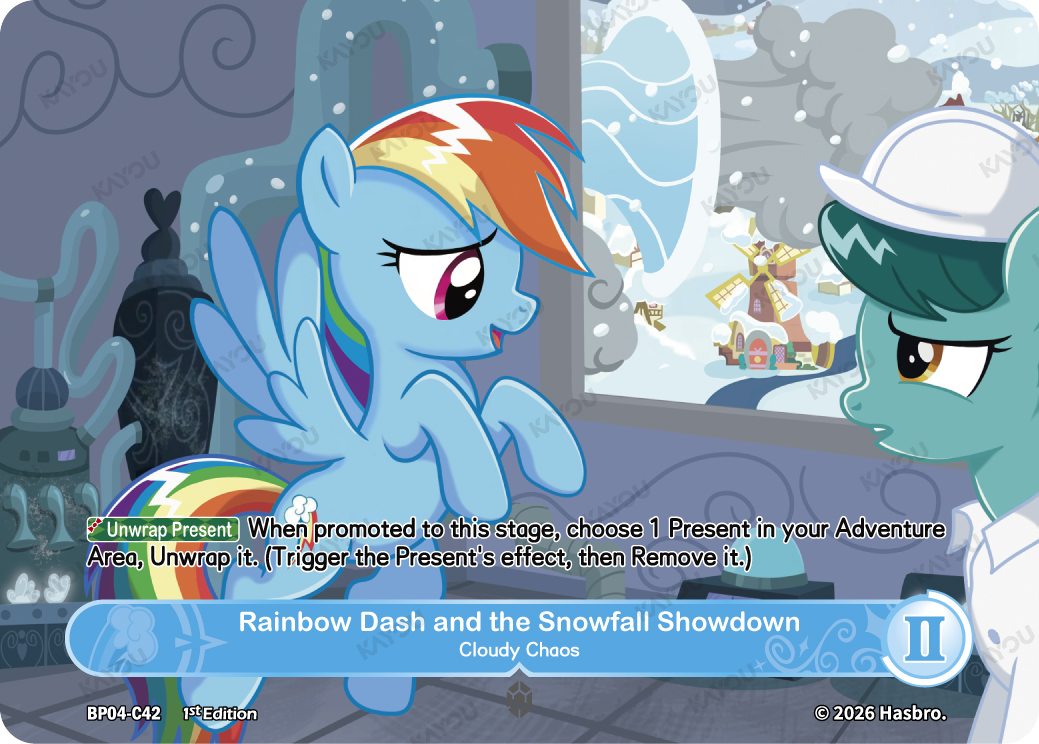Rainbow Dash and the Snowfall Showdown – Cloudy Chaos