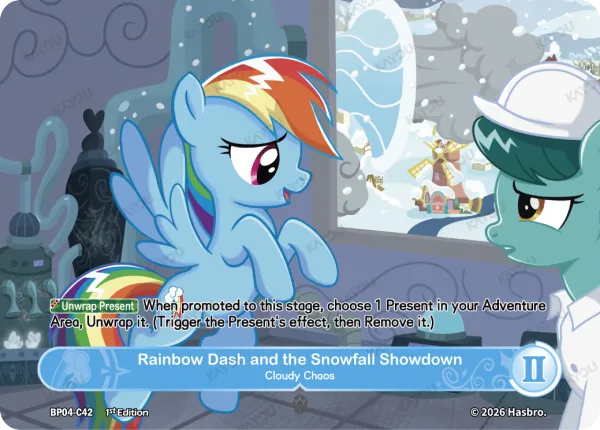 Rainbow Dash and the Snowfall Showdown-Cloudy Chaos