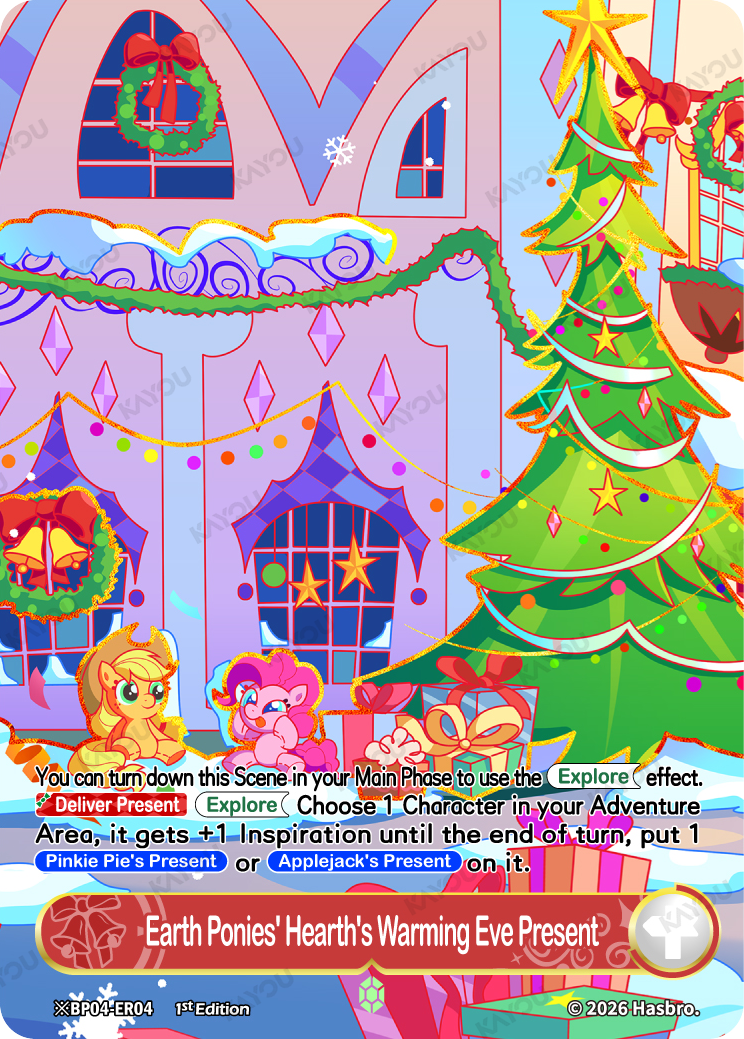 Earth Ponies' Hearth's Warming Eve Present