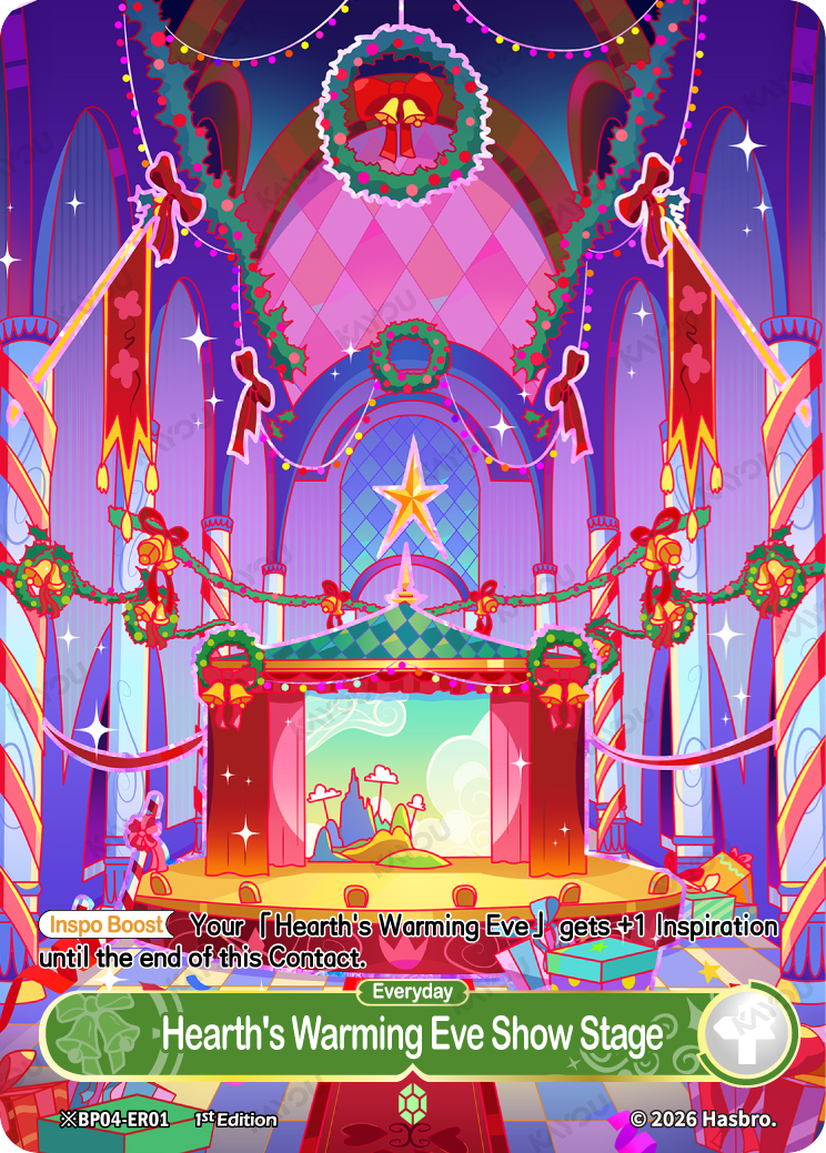 Hearth's Warming Eve Show Stage