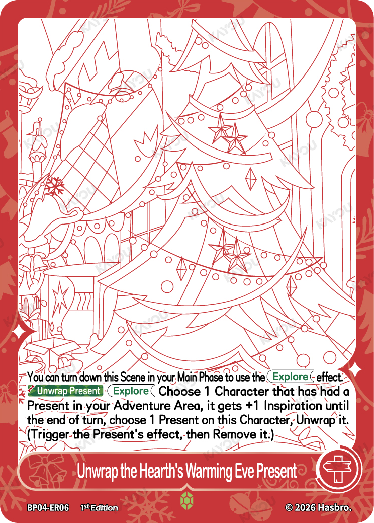 Unwrap the Hearth's Warming Eve Present