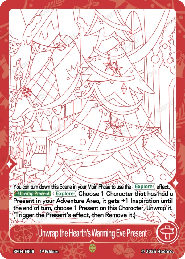 Unwrap the Hearth's Warming Eve Present