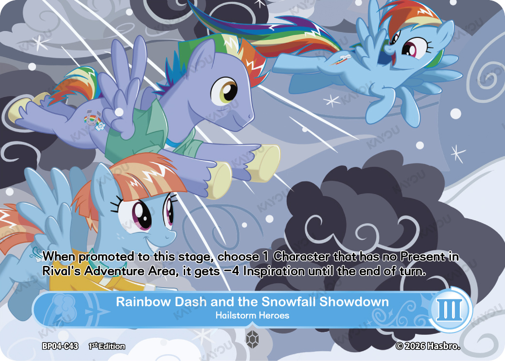Rainbow Dash and the Snowfall Showdown-Hailstorm Heroes