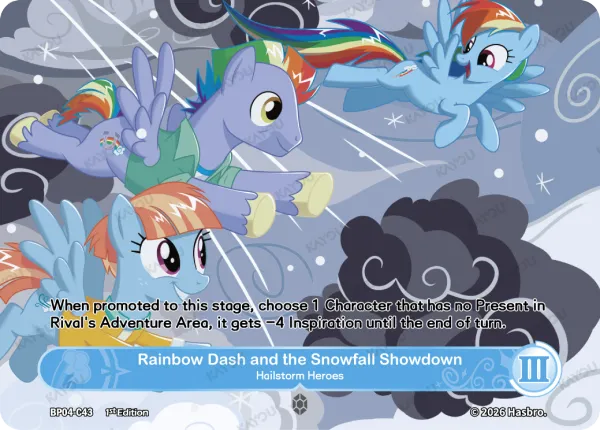 Rainbow Dash and the Snowfall Showdown-Hailstorm Heroes