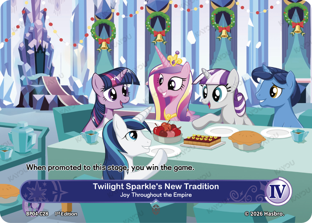 Twilight Sparkle’s New Tradition-Joy Throughout the Empire