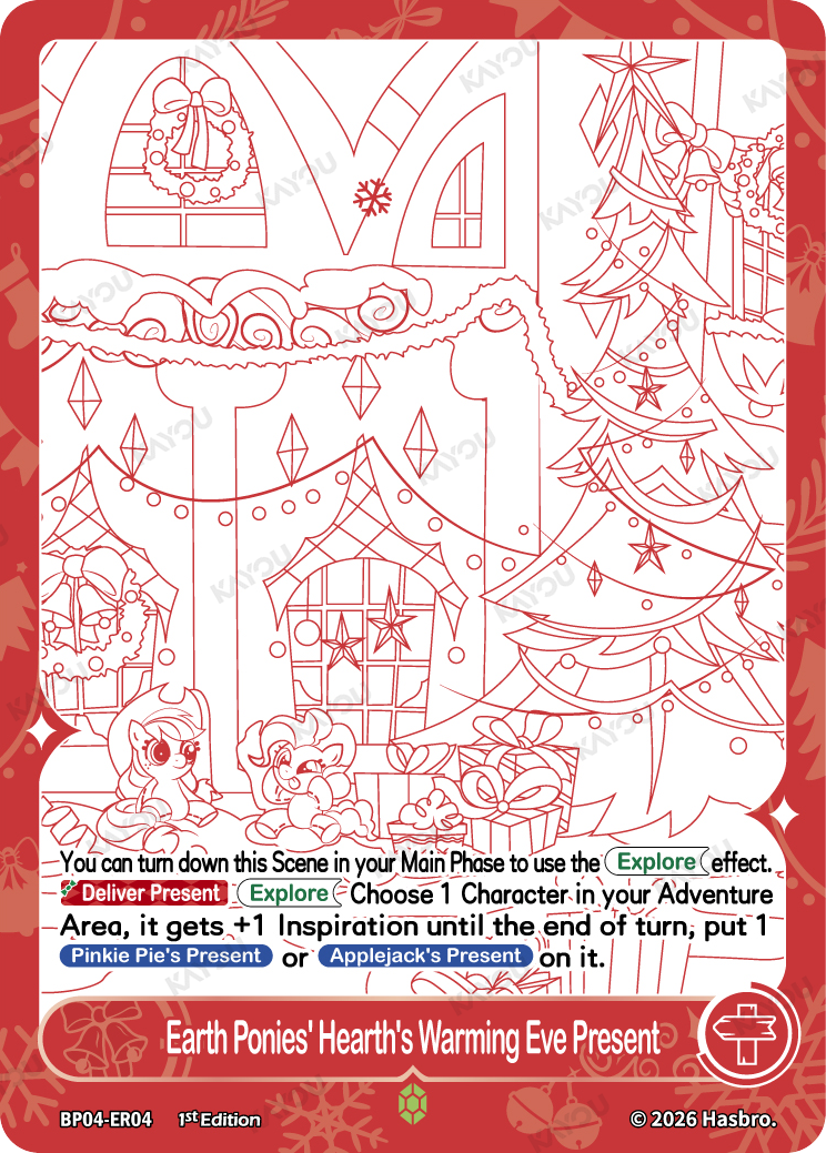 Earth Ponies' Hearth's Warming Eve Present