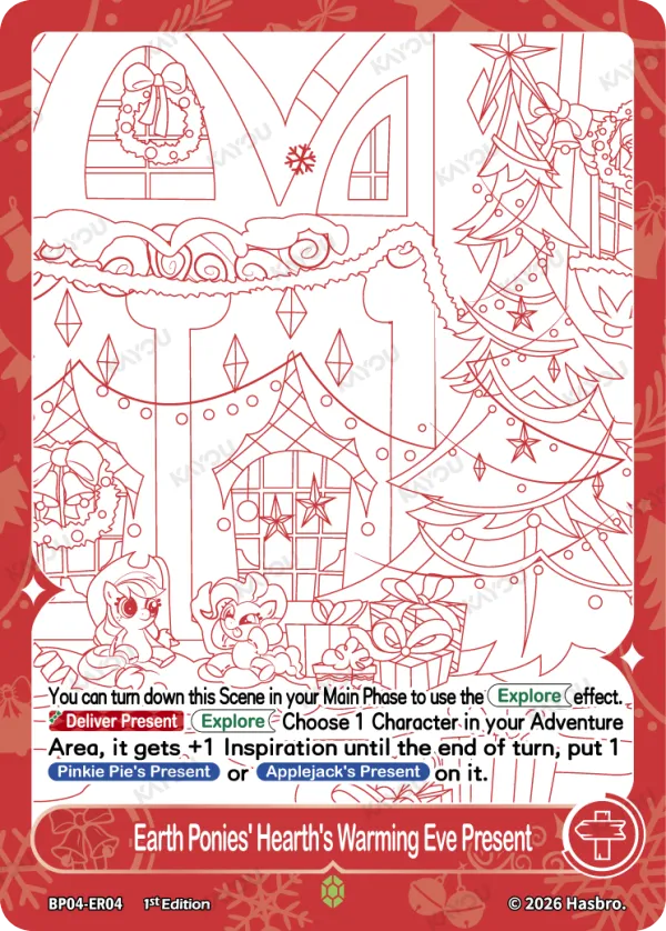 Earth Ponies' Hearth's Warming Eve Present