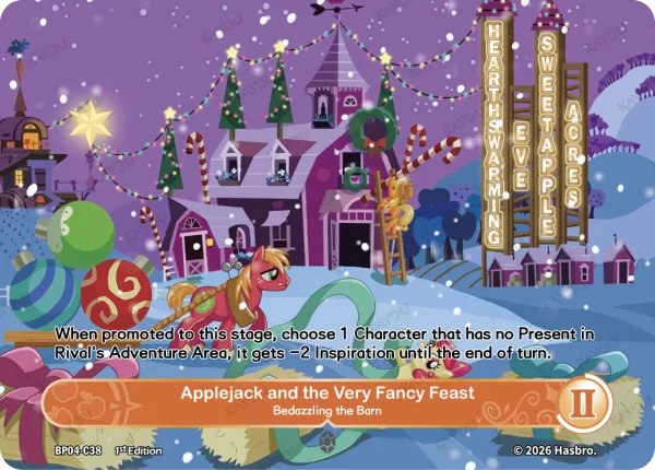 Applejack and the Very Fancy Feast-Bedazzling the Barn
