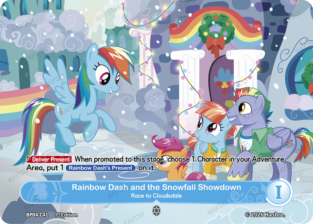 Rainbow Dash and the Snowfall Showdown-Race to Cloudsdale