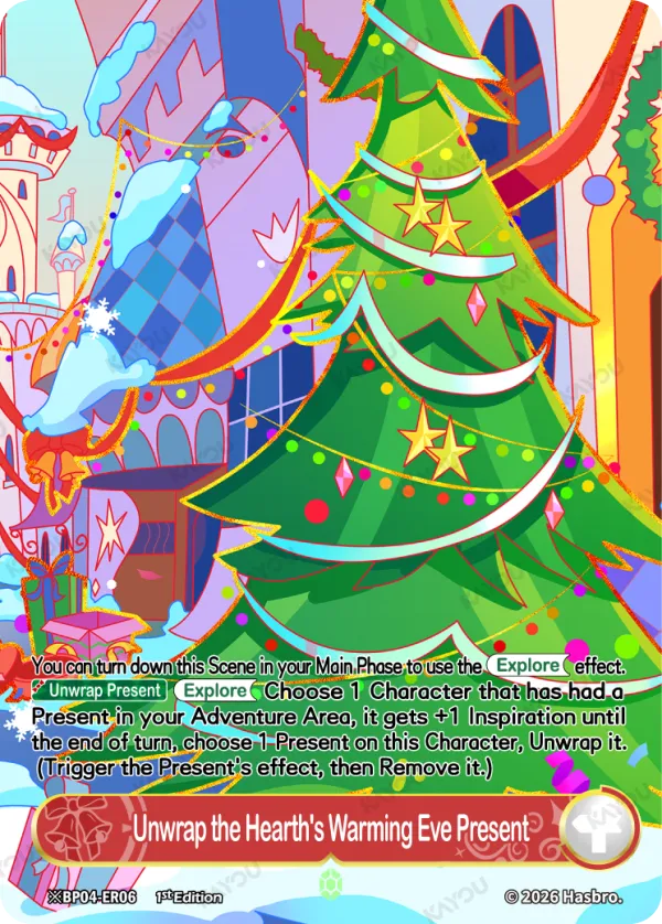 Unwrap the Hearth's Warming Eve Present