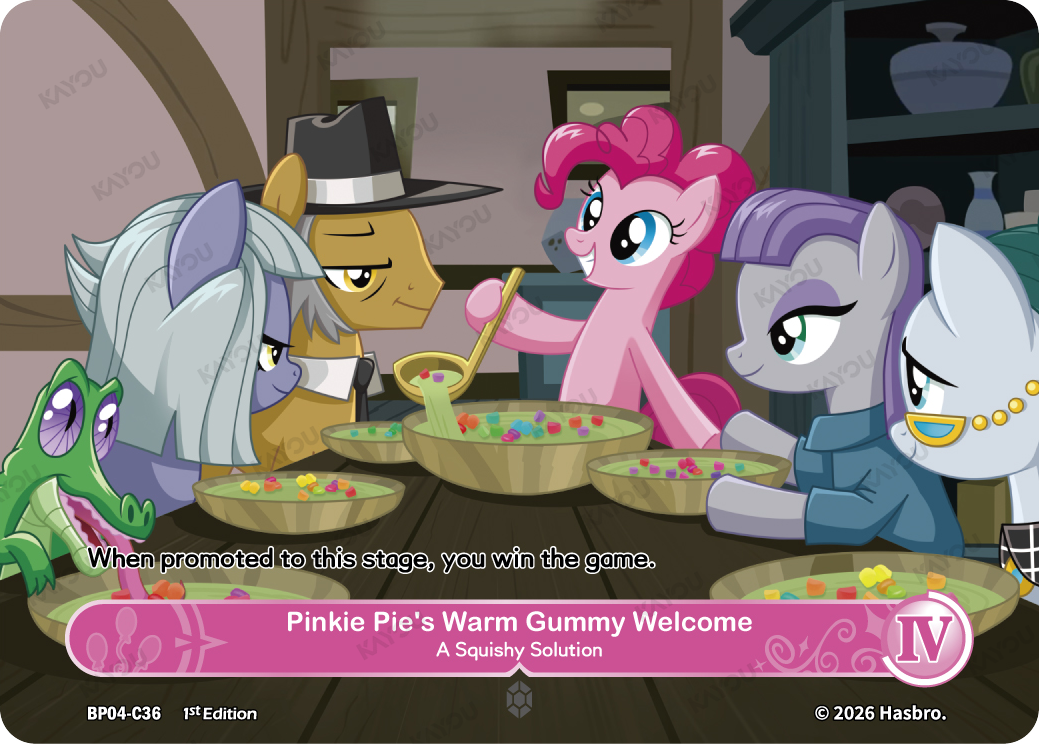 Pinkie Pie’s Warm Gummy Welcome-A Squishy Solution