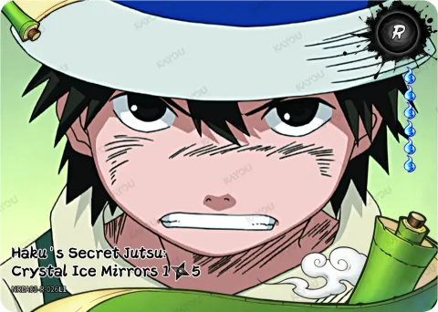 Haku's Secret Jutsu: Crystal Ice Mirrors 1/5