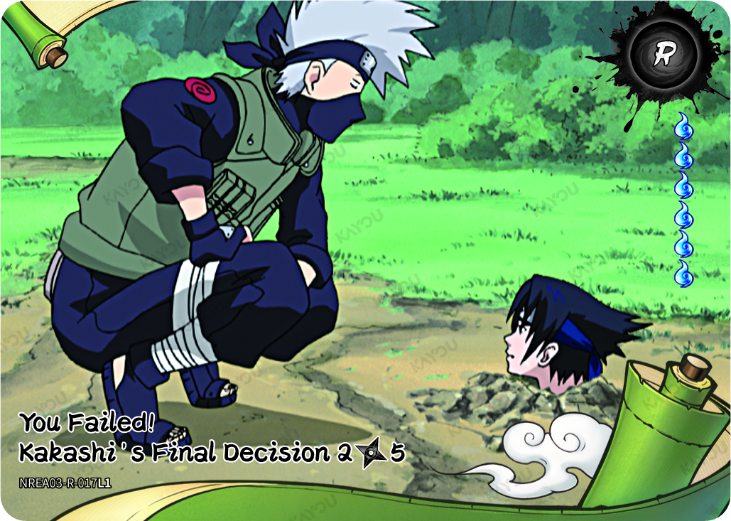 You Failed! Kakashi's Final Decision
2/5
