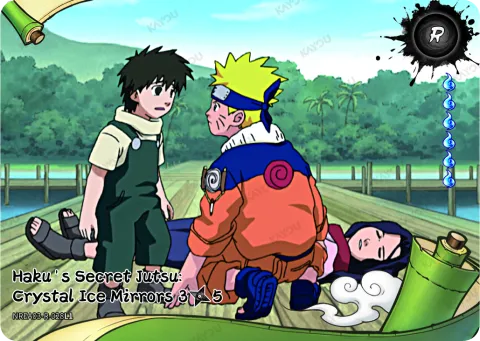 Haku's Secret Jutsu: Crystal Ice Mirrors 3/5