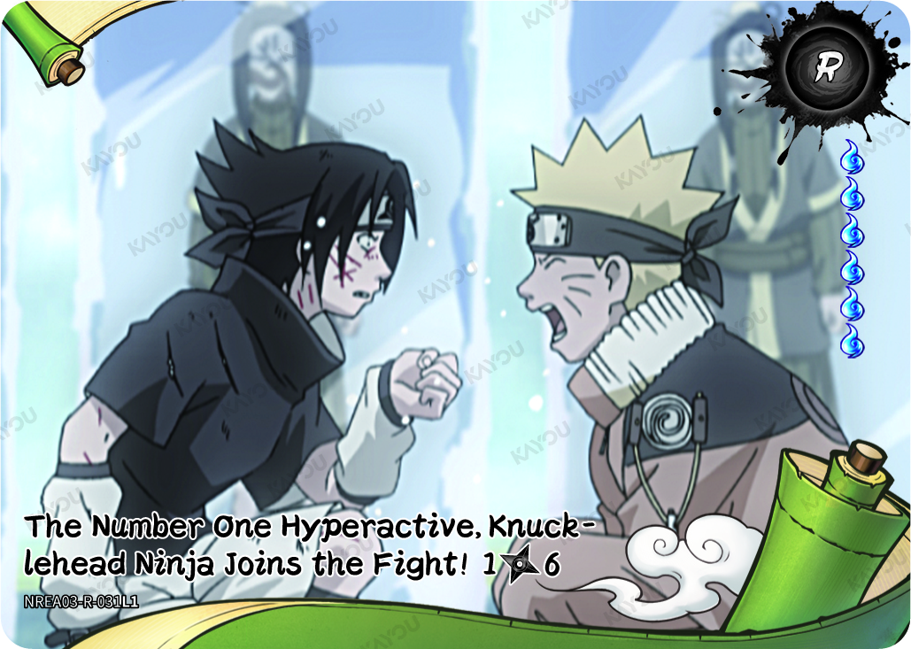 The Number One Hyperactive, Knucklehead Ninja Joins the Fight!! 
1/6