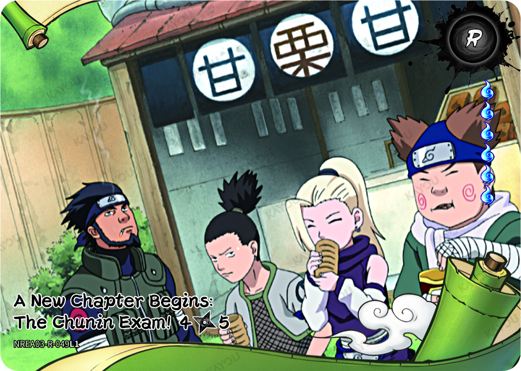 A New Chapter Begins: The Chunin Exam! 
4/5