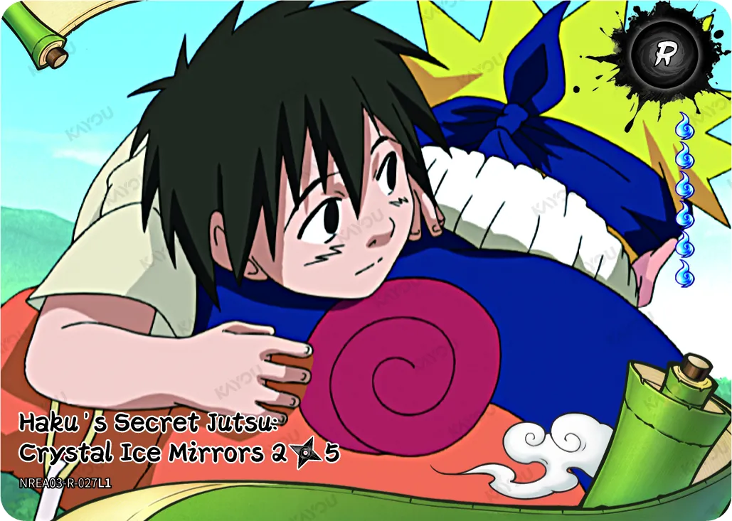Haku's Secret Jutsu: Crystal Ice Mirrors 2/5
