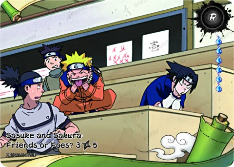 Sasuke and Sakura: Friends or Foes? 3/5