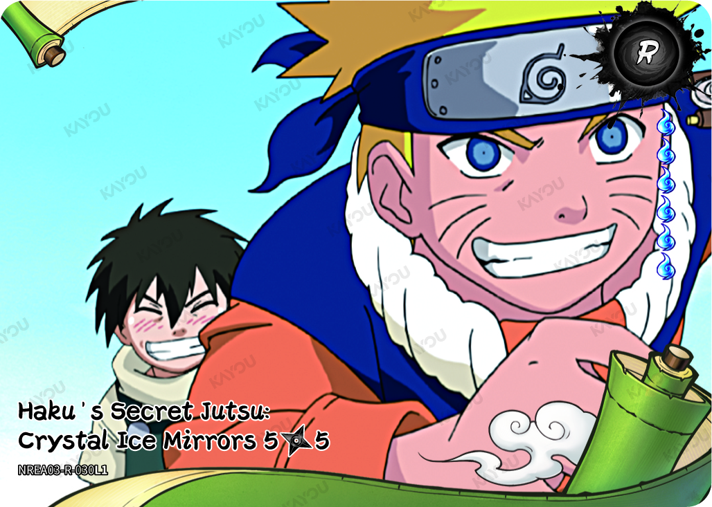 Haku's Secret Jutsu: Crystal Ice Mirrors
5/5