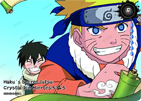 Haku's Secret Jutsu: Crystal Ice Mirrors 5/5