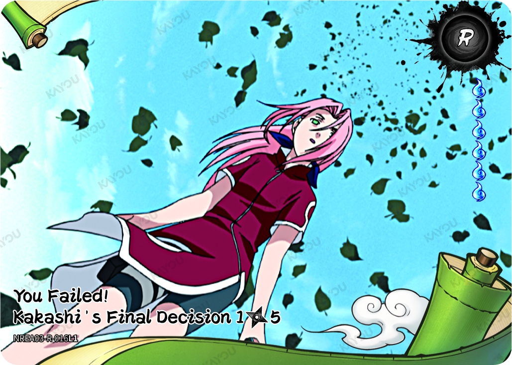 You Failed! Kakashi's Final Decision
1/5