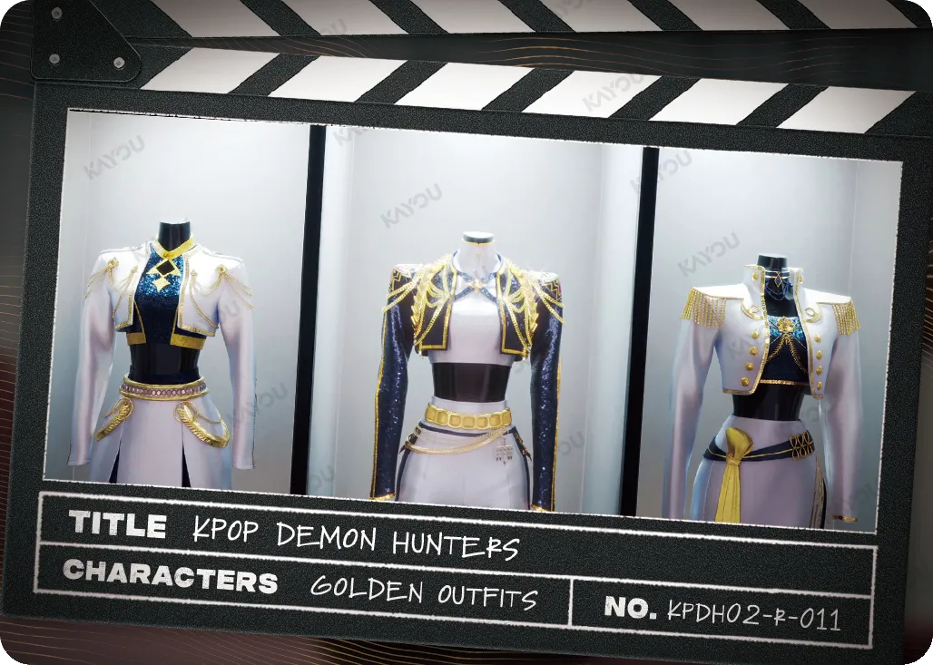 Golden outfits