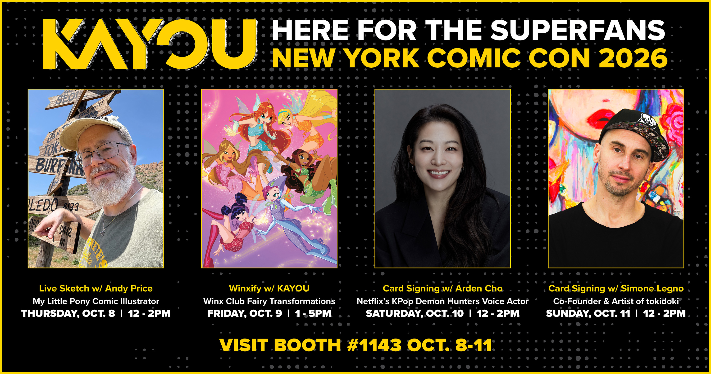 KAYOU NYCC 2026 event highlights