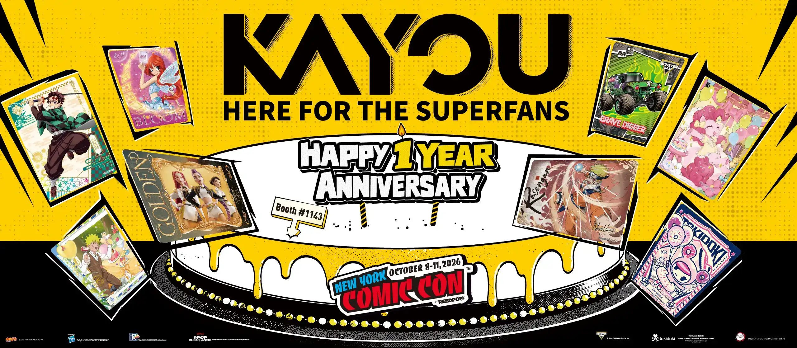 KAYOU at New York Comic Con 2026 event poster